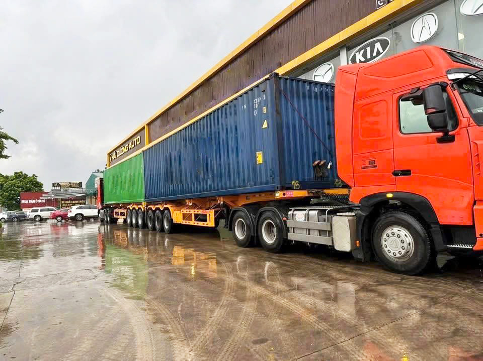 cho thuê xe container