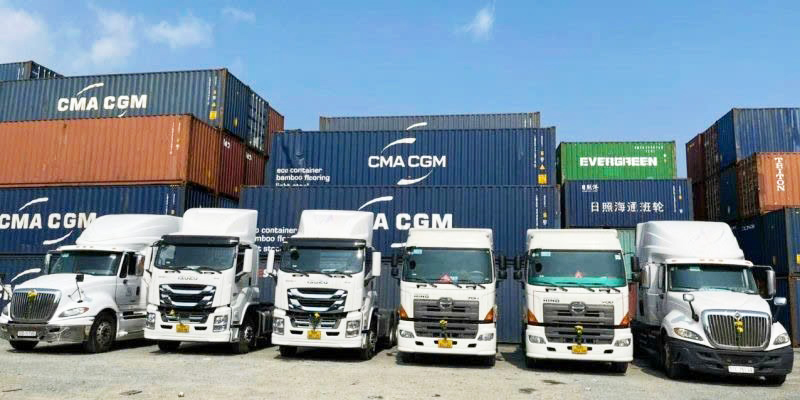 cho thuê xe container